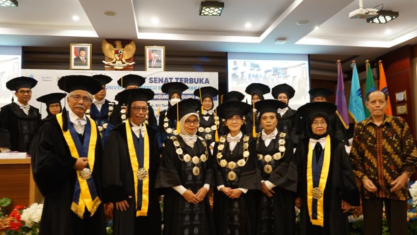 UMBY Tambah 3 Guru Besar