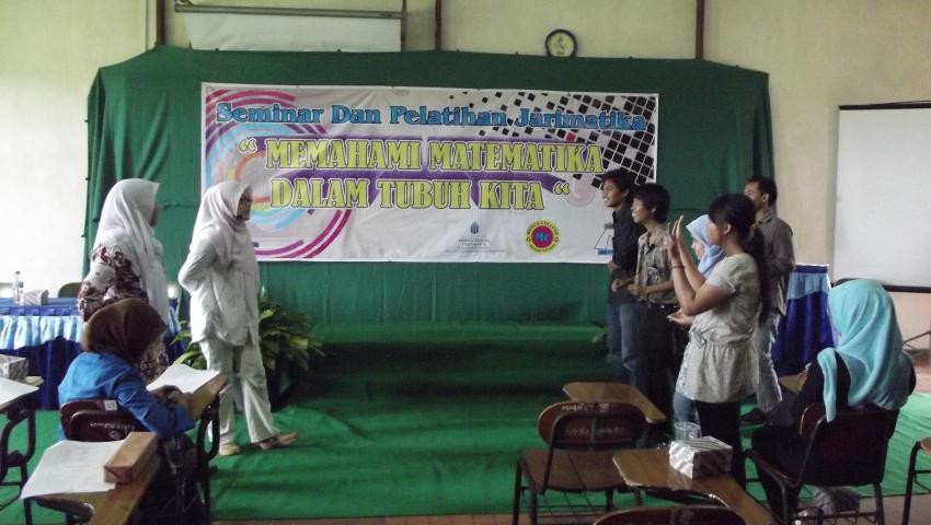 PRODI PENDIDIKAN MATEMATIKA UMB-YOGYAKARTA SELENGGARAKAN SEMINAR DAN PELATIHAN JARIMATIKA