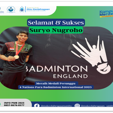 Suryo Nugroho Kembali Torehkan Prestasi dalam Kejuaraan BWF Para Badminton Tournament International