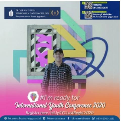 Rifaldi, Mahasiswa BK UMBY ikuti International Youth Conference 2020