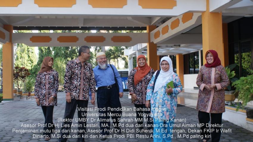 Visitasi Prodi Pendidikan Bahasa Inggris FKIP UMBY